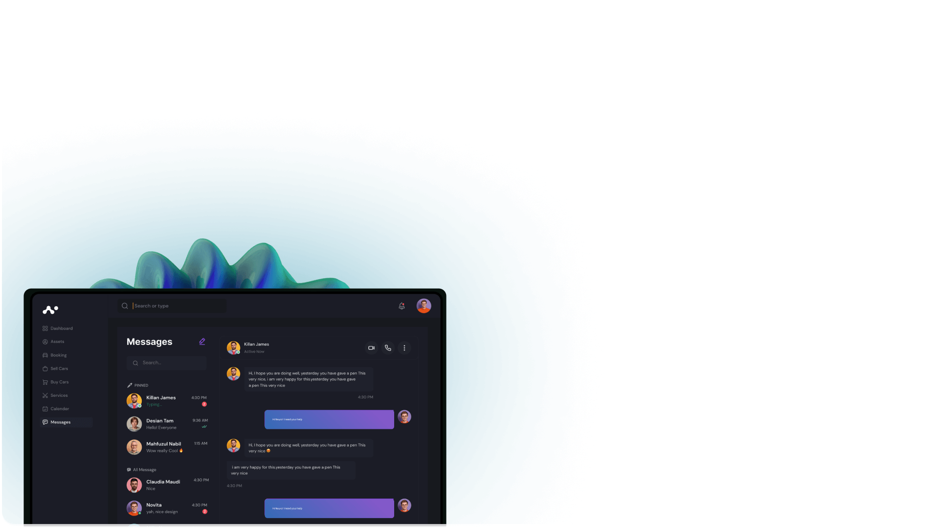 VINAST dashboard